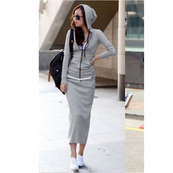 skirt sweat suit